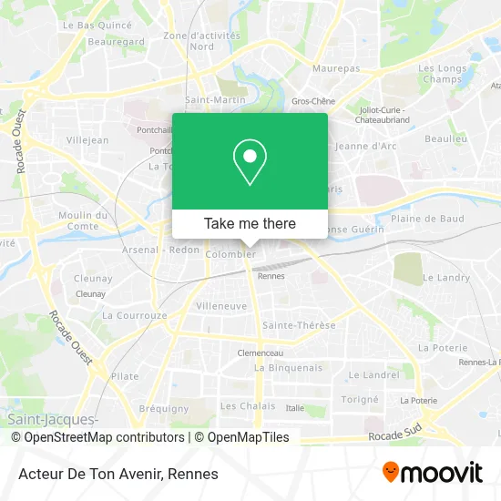 Acteur De Ton Avenir map