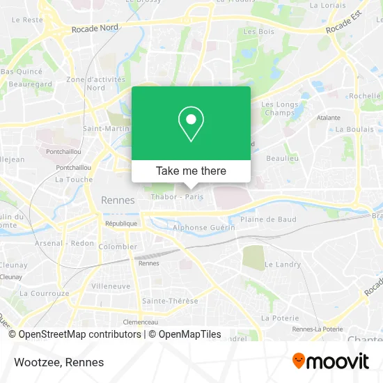 Wootzee map