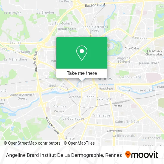 Angeline Brard Institut De La Dermographie map