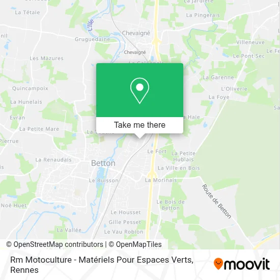 Rm Motoculture - Matériels Pour Espaces Verts map