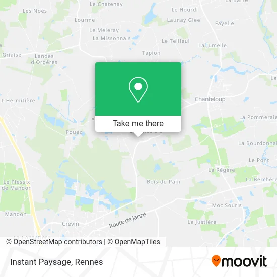 Mapa Instant Paysage