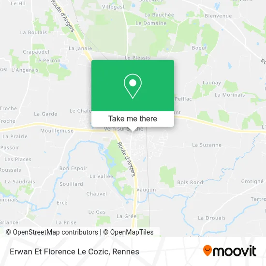 Erwan Et Florence Le Cozic map
