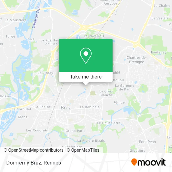 Domremy Bruz map