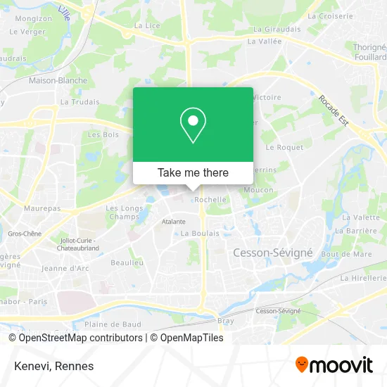 Kenevi map