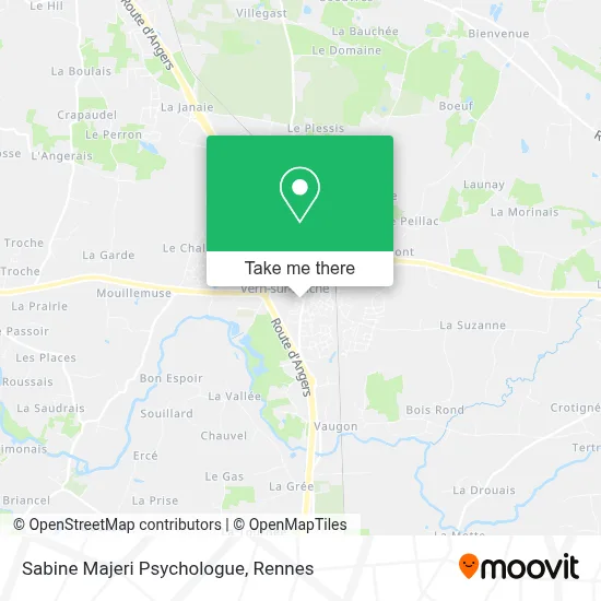 Sabine Majeri Psychologue map