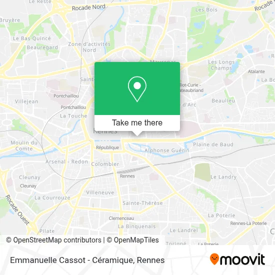 Emmanuelle Cassot - Céramique map