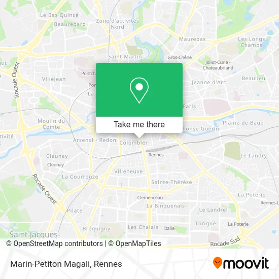 Marin-Petiton Magali map
