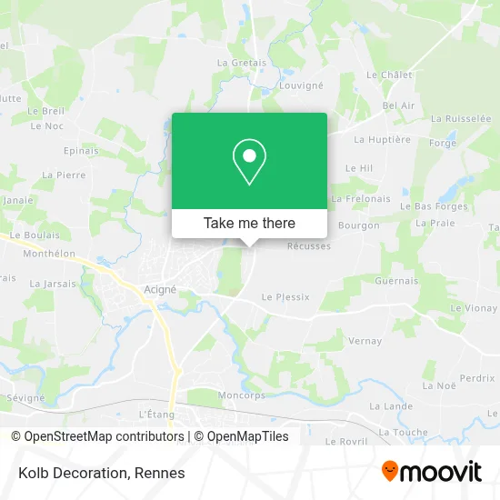 Kolb Decoration map