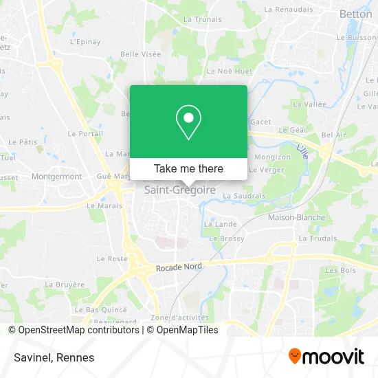 Savinel map