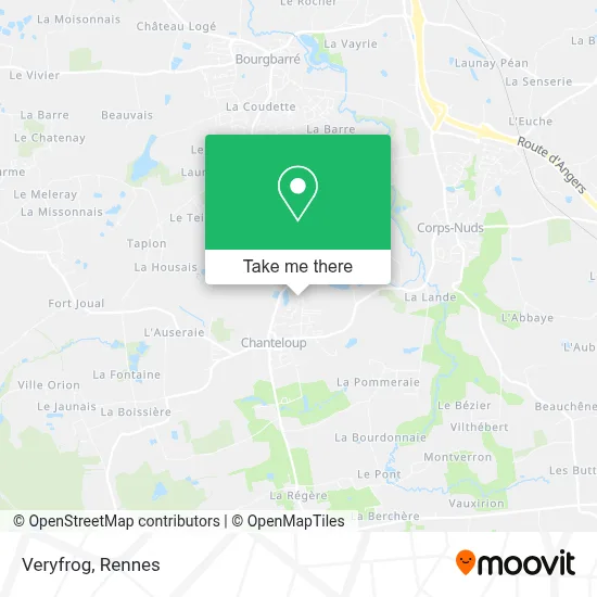 Veryfrog map