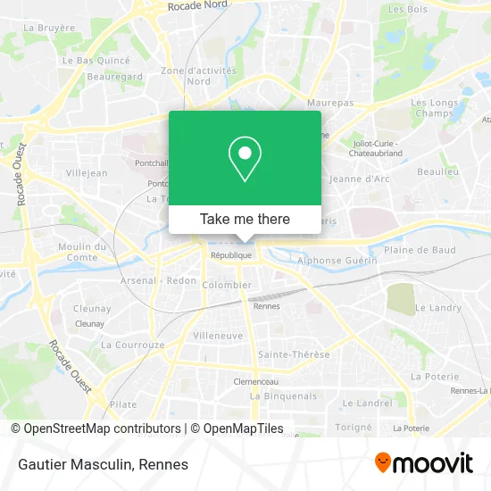 Gautier Masculin map