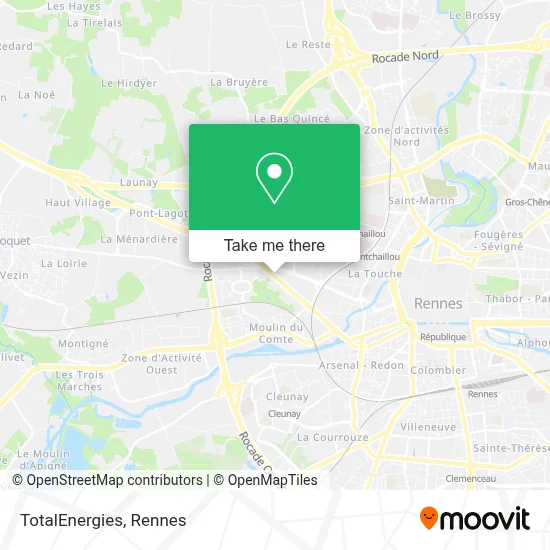 Totalenergies map
