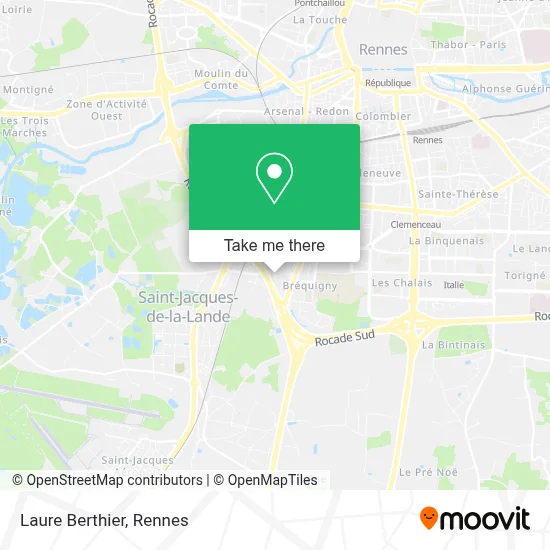 Laure Berthier map