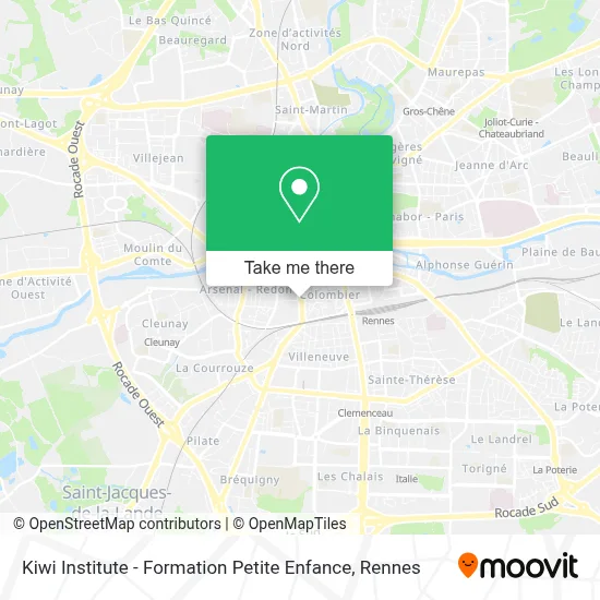 Kiwi Institute - Formation Petite Enfance map