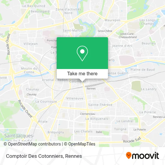 Comptoir Des Cotonniers map