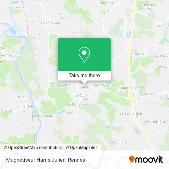 Magnétiseur Hams Julien map