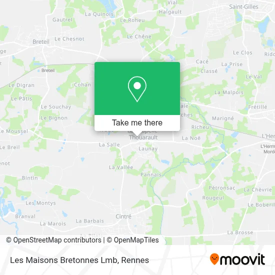 Les Maisons Bretonnes Lmb map