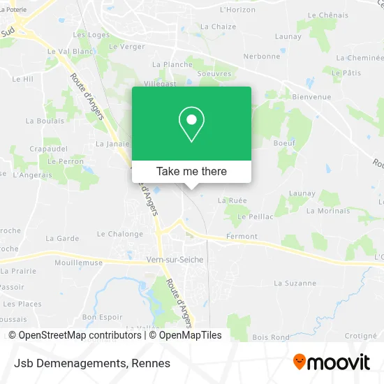 Jsb Demenagements map