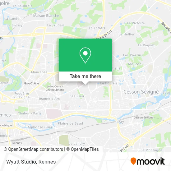 Mapa Wyatt Studio