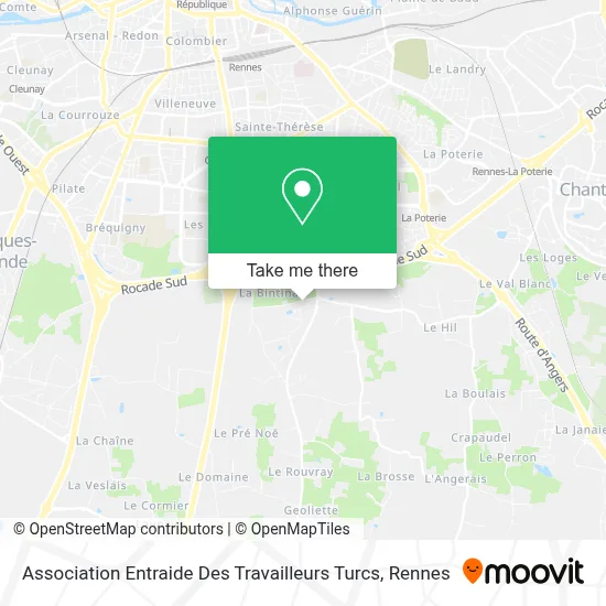 Association Entraide Des Travailleurs Turcs map