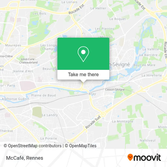 Mccafé map