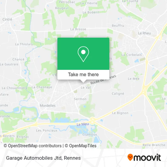 Garage Automobiles Jtd map