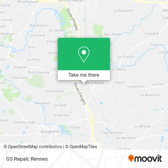GS Repair map