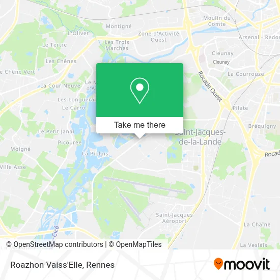 Roazhon Vaiss'Elle map