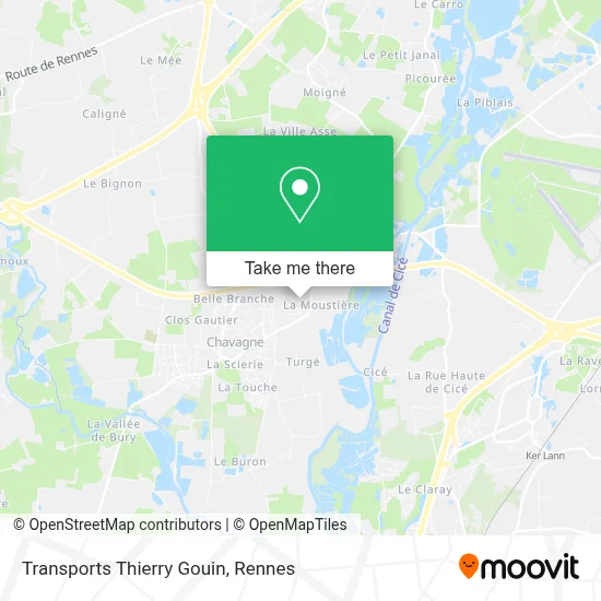 Transports Thierry Gouin map