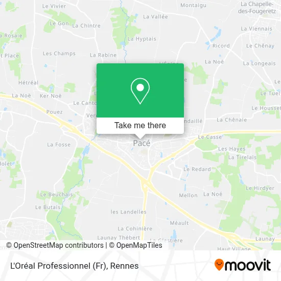 L'Oréal Professionnel (Fr) map