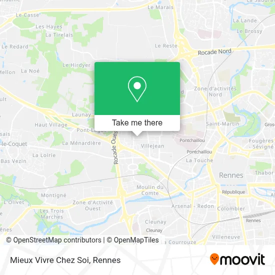 Mieux Vivre Chez Soi map