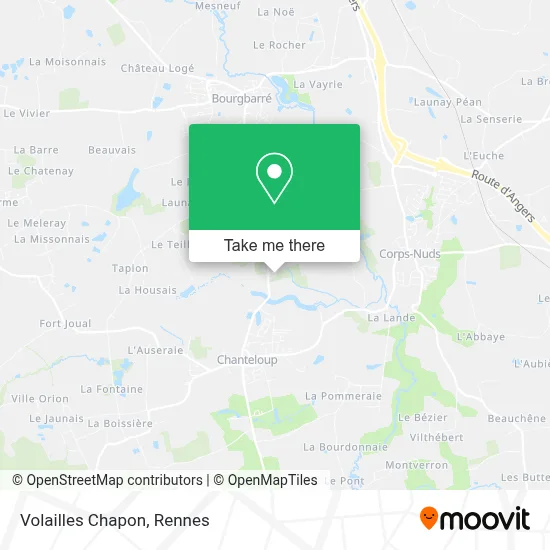 Mapa Volailles Chapon