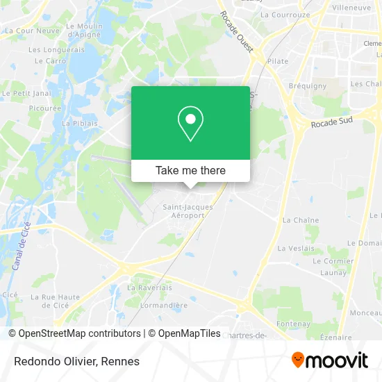 Redondo Olivier map