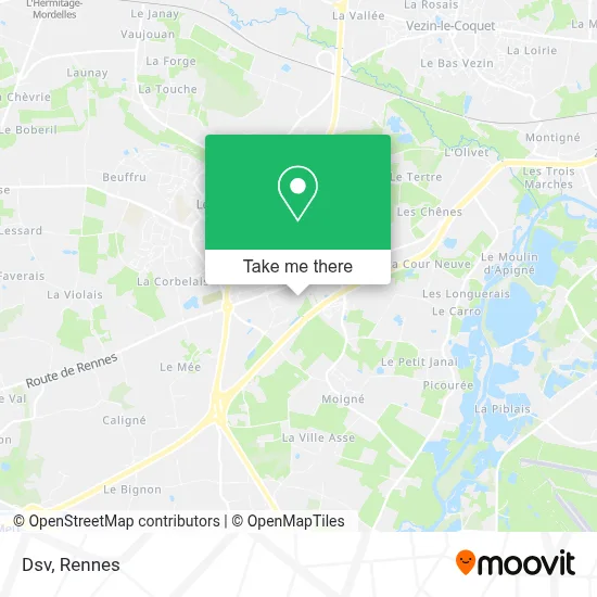 Mapa Dsv