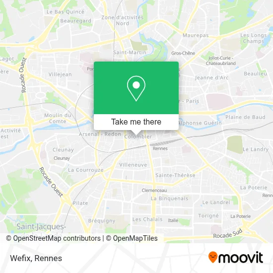 Wefix map
