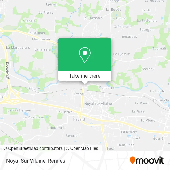 Noyal Sur Vilaine map