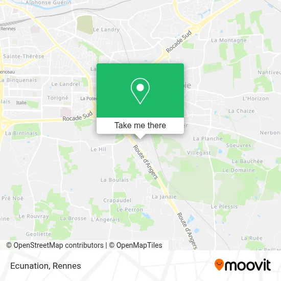 Ecunation map