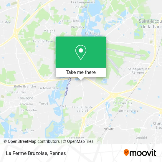 La Ferme Bruzoise map