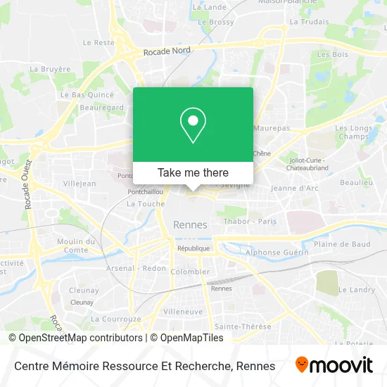 Centre Mémoire Ressource Et Recherche map