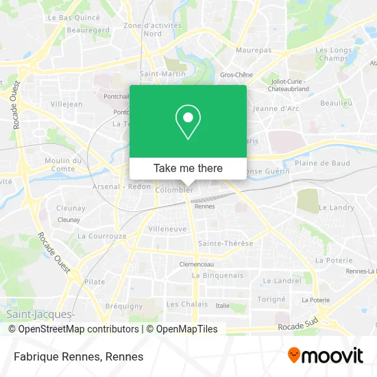 Fabrique Rennes map