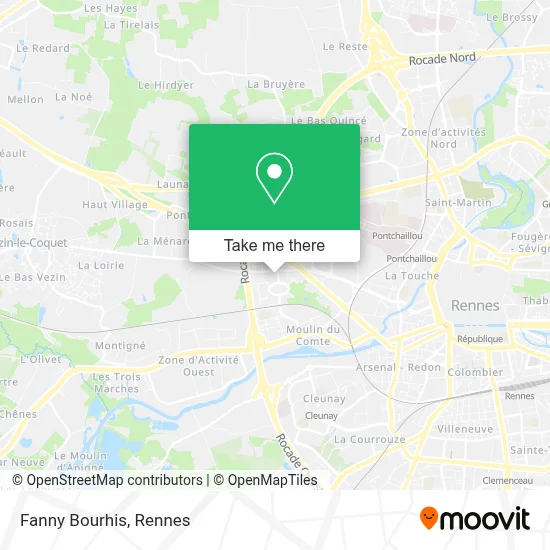 Mapa Fanny Bourhis