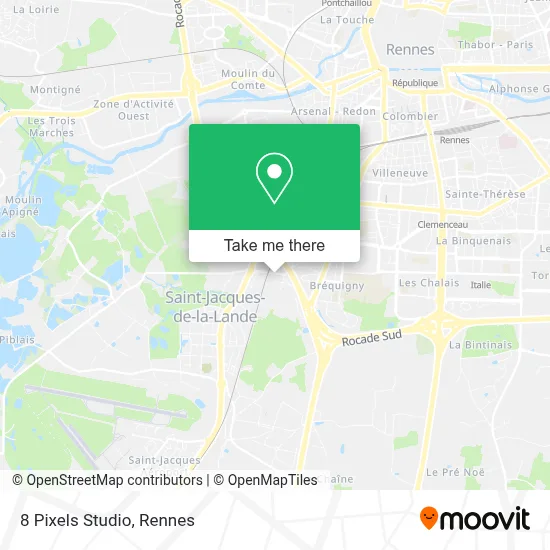 8 Pixels Studio map