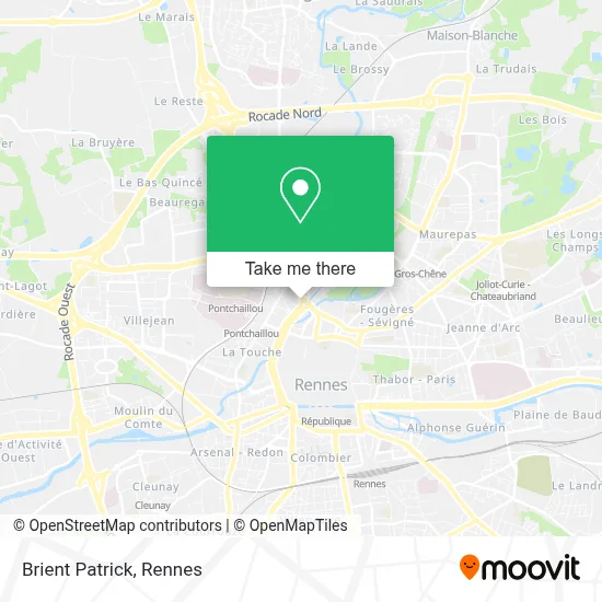 Brient Patrick map
