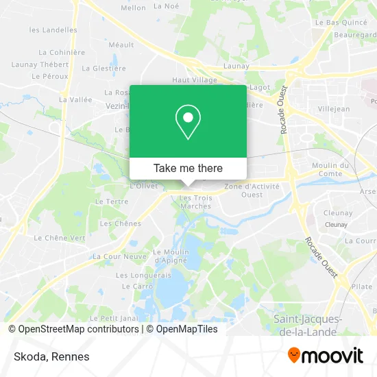 Skoda map