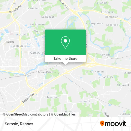 Samsic map