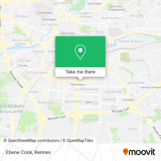 Ebene Cook map