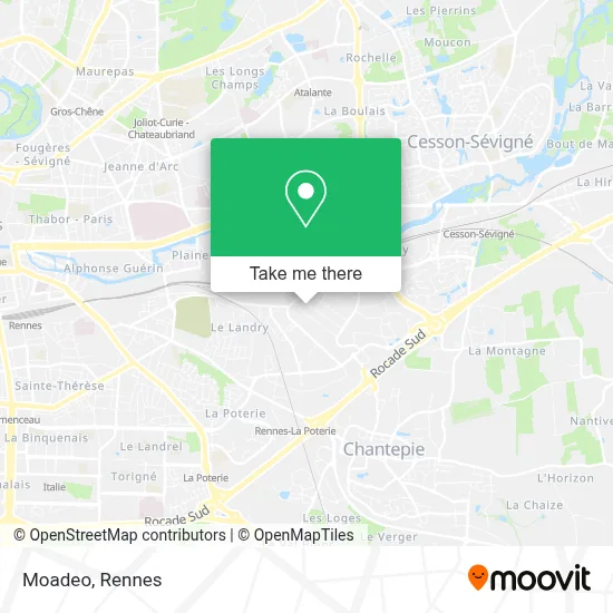 Mapa Moadeo
