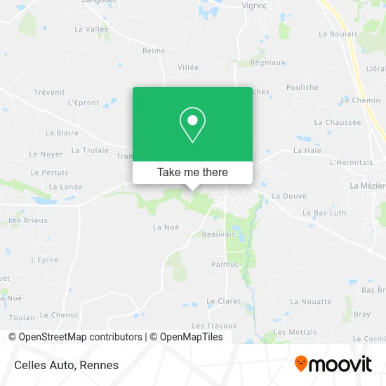 Celles Auto map