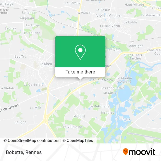 Bobette map