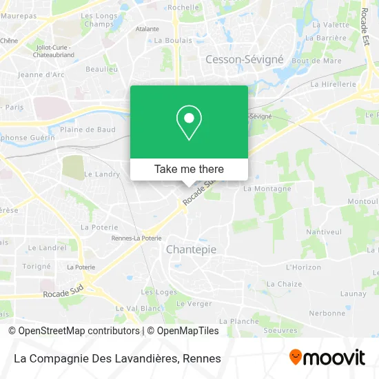 La Compagnie Des Lavandières map